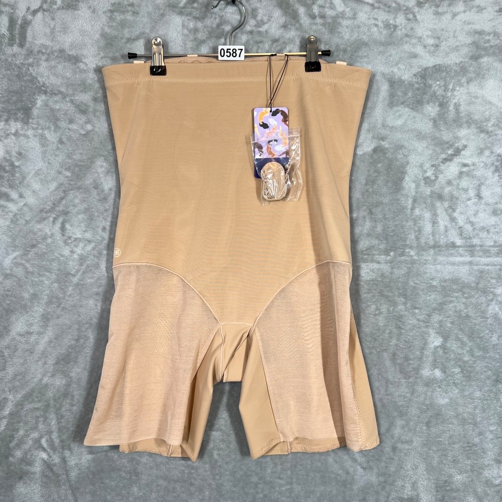 Honey Love Super Power Short Size 1x Nude Beige All Over Sculpt